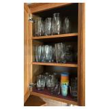 Cabinet of Plastic/Glass Cups
