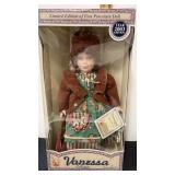 Porcelain doll New in box Vanessa