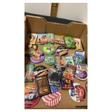 Movie/cartoon themed pin backs