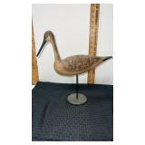 Wood duck Decoy on stand