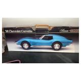 1968 Chevy Corvette, beam decanter,  cordovan