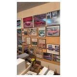 24 different framed Camaro and Impala in 1957