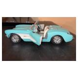 1957 Chevy Corvette, convertible, turquoise 1:24
