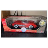 Motor max 1958 Corvette, diecast car 1:18 scale