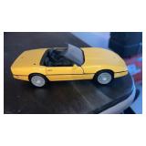 Franklin mint 1990 Corvette, convertible, d