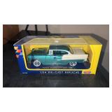 Motor max 1955 Chevy Belair diecast car 1:24