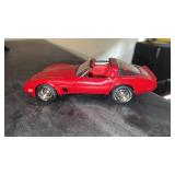 Franklin mint 1982 convertible Corvette diecast