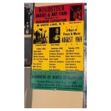 Reproduction Woodstock poster