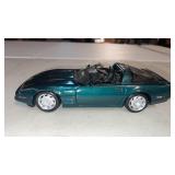Maisto green, diecast Corvette convertible ZR - 1