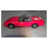 Majorette 1987 Corvette diecast car 1/24 scale