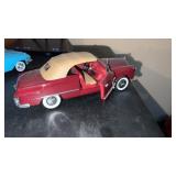 1949 Ford Escala maroon Ford custom convertible,