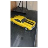 1970 Chevrolet Chevelle, yellow diecast model car