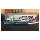 ERTL Chevrolet racing tractor trailer diecast