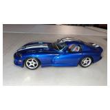 Burago dodge viper, GTS, coupe, diecast car1:18