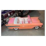 1988 Mattel Barbie, 1957 pink Chevy, Belair