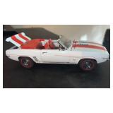 Danbury mint 1969 Chevy corvette convertible,