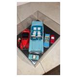 Miscellaneous lot if diecast cars  on plastic