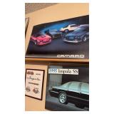 Camaro advertising poster for dealership inserts