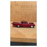 1962 Chevrolet Maroon Racing Champions 1:24 Scale
