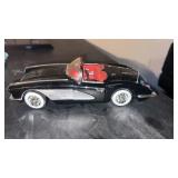 1958 convertible Corvette diecast car 1/18 scale