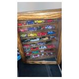 18.5 x 15 x 3ï¿½ wooden case with miscellaneous