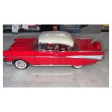 Road tough 1957 Chevy Belair diecast car, 1/18