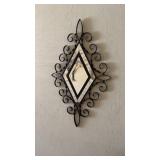 2 Diamond Mirror Wall Hangings