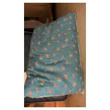 Grouping of Baby Blankets/Pillows in Comforter Bag