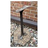 Vintage Cast Cobblers Shoe Form, Approx 24ï¿½ Tall