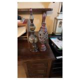 Two wooden pieces of decor Finalï¿½s