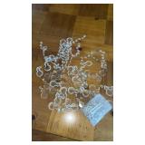 Chandelier, crystals, and prisms