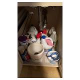 Cabinet lot of cleaner