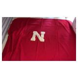 Vintage wool ? Nebraska Cornhusker blanket