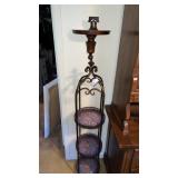 Metal shelf approximately 53 x 8.5", Shelf