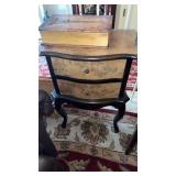 Small decorative 2 drawer side table