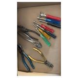 Grouping of Tools, Small Clippers, Nut drivers,