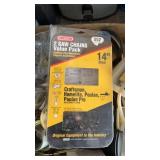 Grouping of Hardware, Plugs, Saw Chains, and more