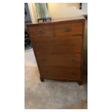 Wooden 4 Drawer Dress approx 34ï¿½ x 19ï¿½ x