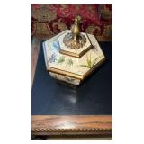 Wooden Hexagonal Storage Box