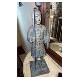 Hard plastic sculpture approximately  17ï¿½ tall
