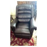 Leather lift chair