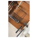 Wire Basket & Wind Chime