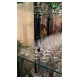 Crystal bohemian glass ware and more