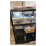 Plastic shelf approximately  55.5 x 16 x 35.