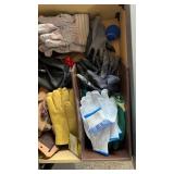 Cabinet Drawer of Work Gloves