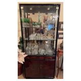 very nice Henerdon glass china cabinet