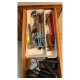 Grouping of kitchen utensils