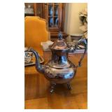 Silver plated coffee kettle