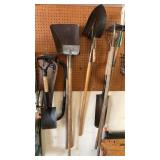 Spades Shovels, Hors & more