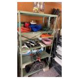Two 6ï¿½ Metal Shelf w/ Extension Cords , Jumper